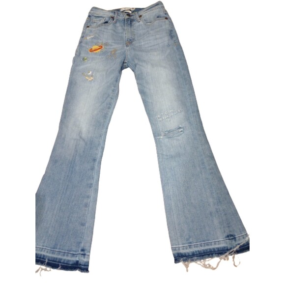 MM Vintage Womans Size 25 Flared Jeans - Picture 1 of 9